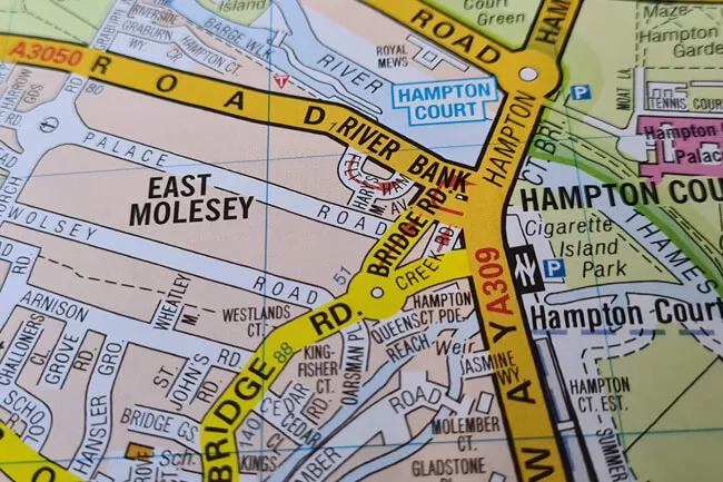 Waste clearance in East Molesey