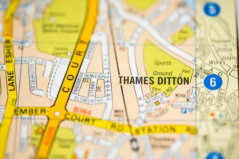 Waste clearance in Thames Ditton